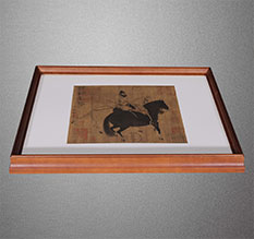 余庆书画装裱配框服务案例